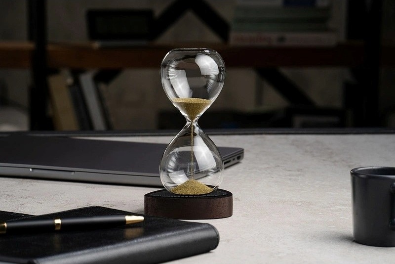 Часы песочные Fortune на 1 минуту с индивидуальной гравировкой 5 штук в упаковке — фото 9