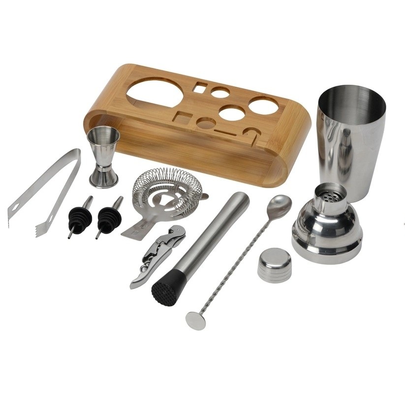 Подарочный набор для коктелей Bartender с индивидуальной гравировкой (8 штук в упаковке) — фото 3