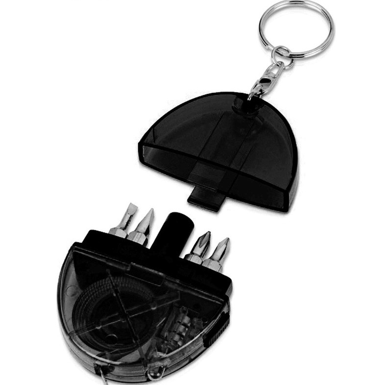 Брелок рулетка Кристалл 1 м с индивидуальной одноцветной печатью (100 штук в упаковке) — фото 3