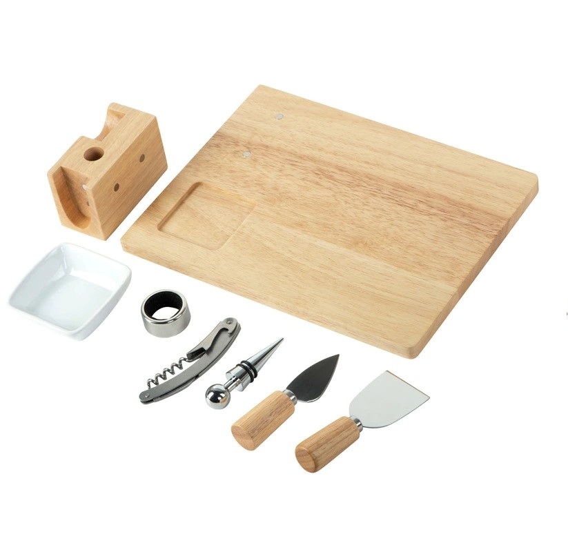 Подарочный набор Save time с индивидуальной гравировкой на доске (16 штук в упаковке) — фото 3